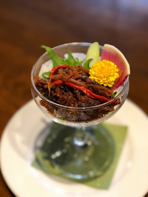 近江牛時雨煮＠毛利志満