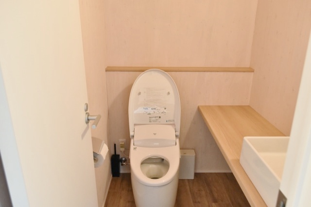 トイレも清潔でオシャレ