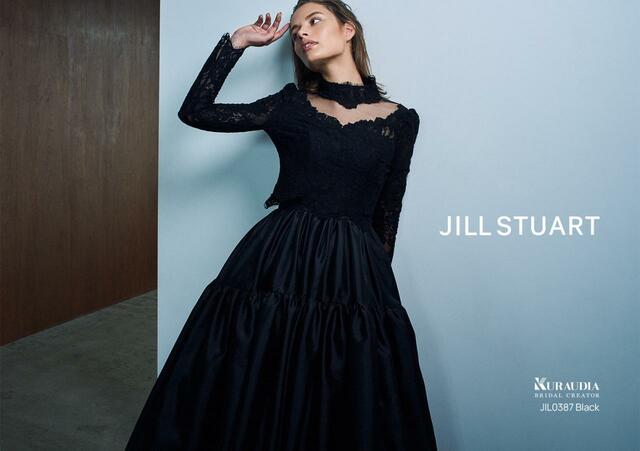 【JILL STUART（ジルスチュアート）新作ウェディングドレス】JIL0387-Black