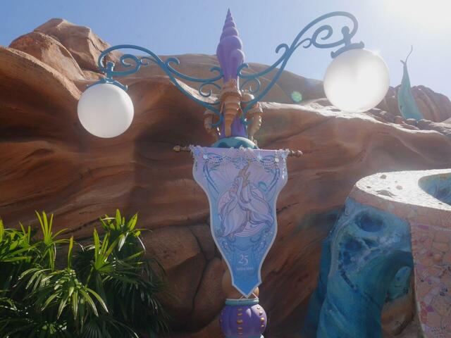 「東京ディズニーシー　25周年“スパークリング・ジュビリー”」デコレーション