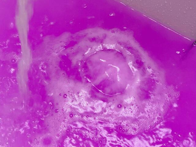 【mofusand バスボール2】ピーチの香りに癒される〜♪