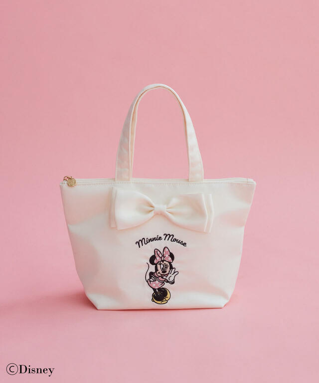 リボントートバッグ 6,200円｜Maison de FLEUR「ミニーマウスの日」ディズニーコレクション
