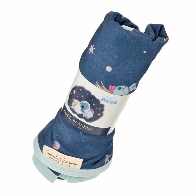 スティッチ＆スクランプ ブランケット Cool Disney Stitch＆Scramp OHANA LIFE 3,850円
