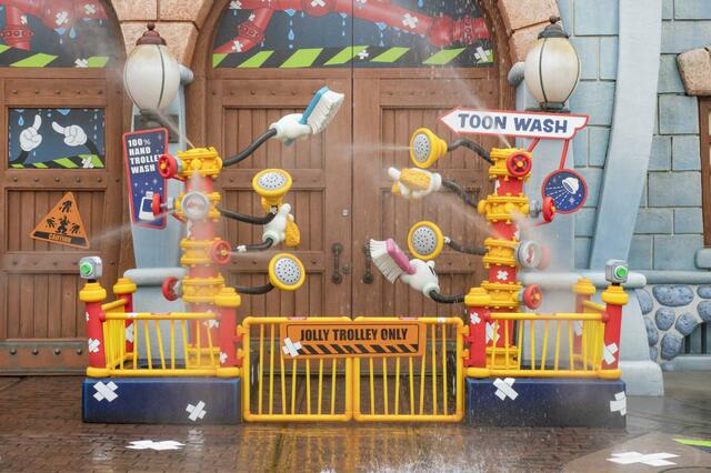東京ディズニーランド「びしょ濡れトゥーンタウン」