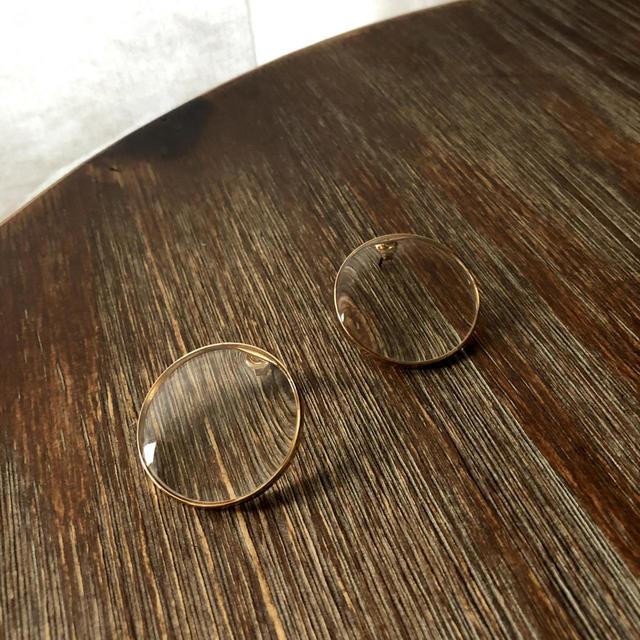 GU（ジーユー）「クリアサークルピアス+E」