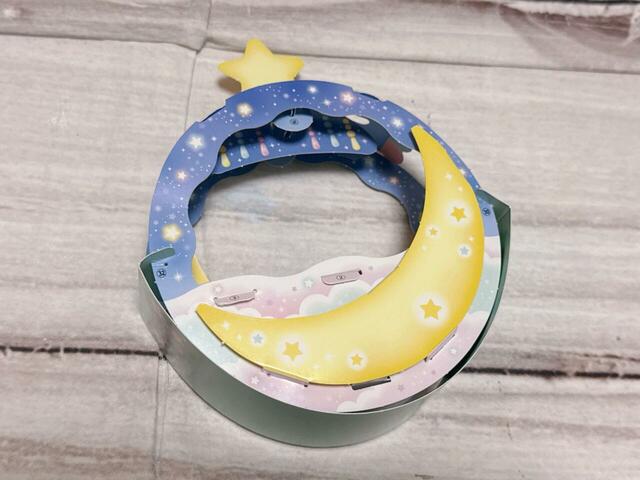 【シルバニアファミリー 限定付録】お月さまのまほうのゆりかごが完成。なかなかの難易度でした…!