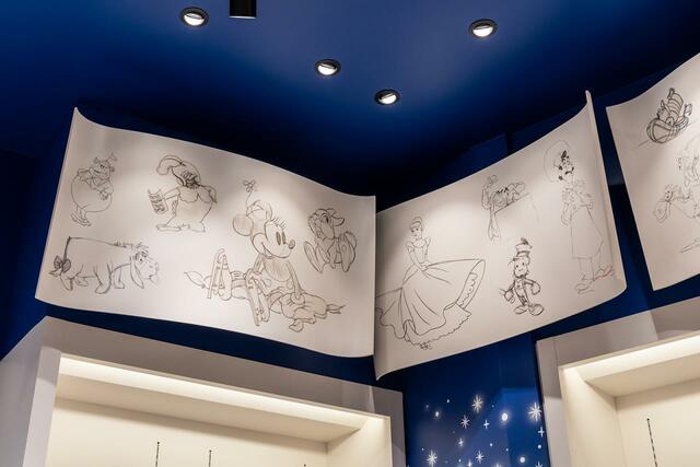 【ディズニーストア 太田イオンモール店】お店のデザイン
