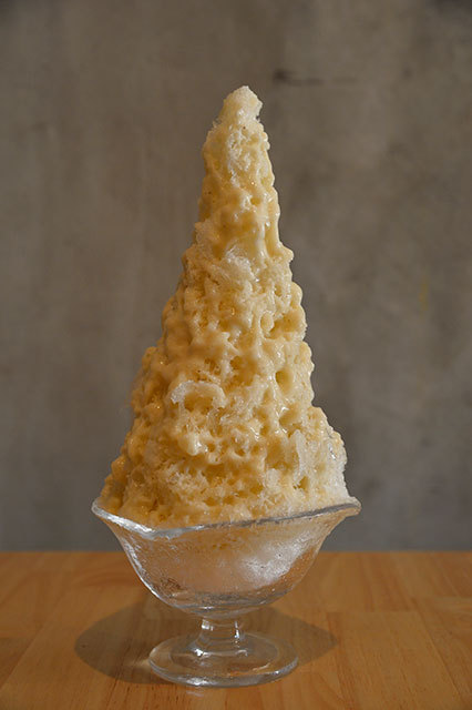 寿氷-juhyo-世界一を目指すかき氷／ふわふわバナナ 600円