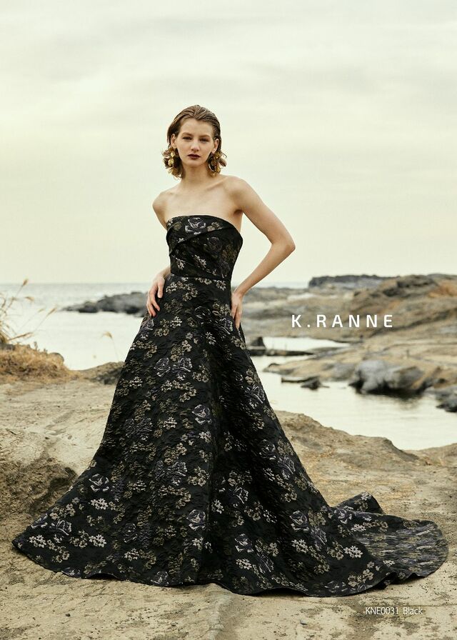 「K.RANNE-クランネ-」新作ウェディングドレス KNE0031_Black 