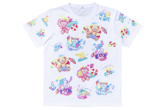 「ダッフィーのサニーファン」Tシャツ