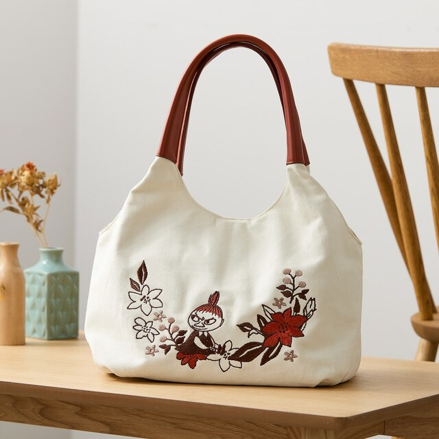 刺繍デザインバルーントートバッグ「ムーミン」｜￥ 5,990 （税込）