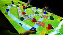 『つながる！積み木列車』チームラボ,2014