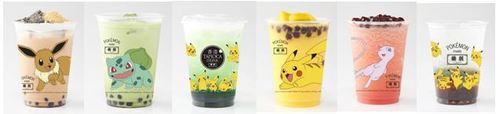 ※タピオカミルクティー・マンゴスムージー・メロンソーダはトッピング追加写真 ©Nintendo・Creatures・GAME FREAK・TV Tokyo・ShoPro・JR Kikaku © Pokémon
