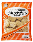 【業務スーパー 肉系商品 人気ランキング 4位】「チキンナゲット」500g 375円（税込）