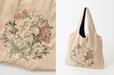 「Golden Lily」¥4,400（税込）【モリスデザイン刺繍 コーデュロイ トートバッグ 60×40cm】