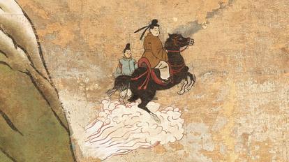 聖徳太子が空中浮遊 Arでよみがえる国宝 聖徳太子絵伝 の世界 写真 5 12 ぴあweb