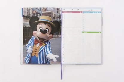 東京ディズニーリゾートでミッキーやダッフィーの2018年スケジュール帳