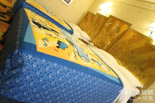 ディズニー・パルパルーザ“ドナルドのクワッキー・ダック！ダック！ダックシティ！”スペシャルルーム/ディズニーアンバサダーホテル