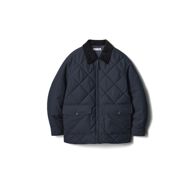 【UNIQLO and JW ANDERSON】キルティングとコーデュロイの英国らしい素材のコンビネーションを使用したパデッドキルティングブルゾン