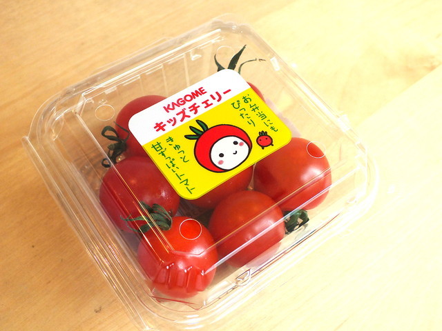 プチトマト食べくらべ／KAGOME「キッズチェリー」（132円・税別）