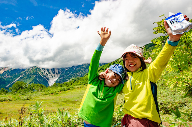 栂池自然園の最奥・展望湿原から眺める、白馬大雪渓!!