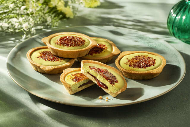 【東京ギフトパレット / ブリュレメリゼ】「ブリュレクリームタルト ピスタチオ」