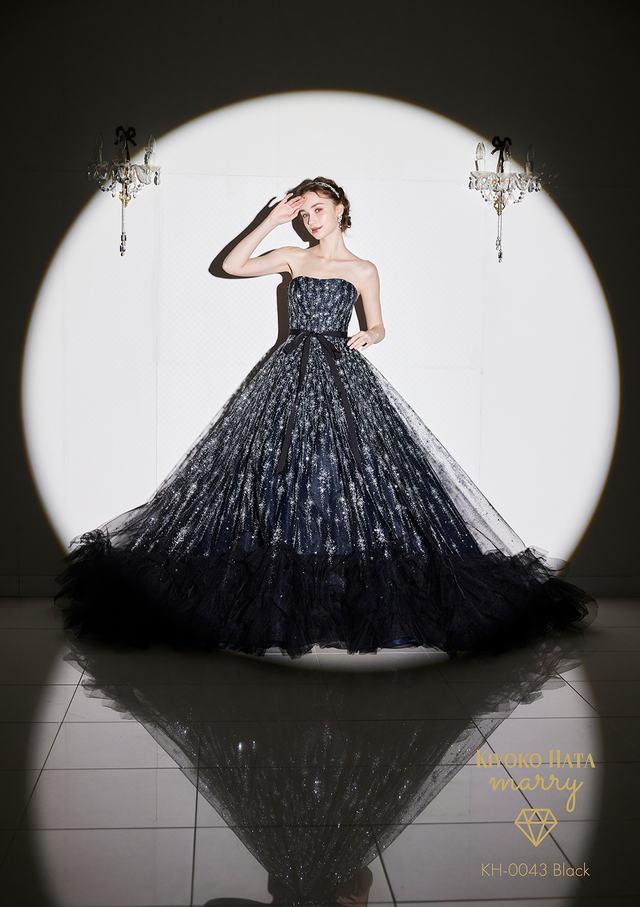 KIYOKO HATA（キヨコハタ）×marry（マリー）新作ウェディングドレス　KH-0043_Black