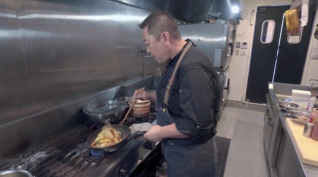 サッと味を絡める