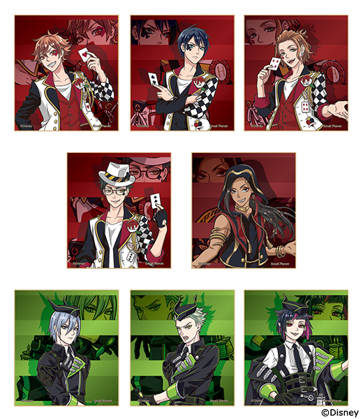 ブラインドミニ色紙／Ｖ２アート／Ａ（全８種）