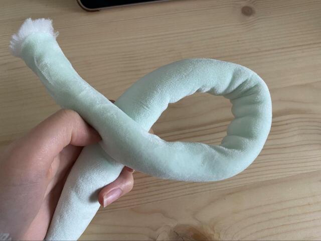 【マンドゥバッグ】手順1 輪を作ります