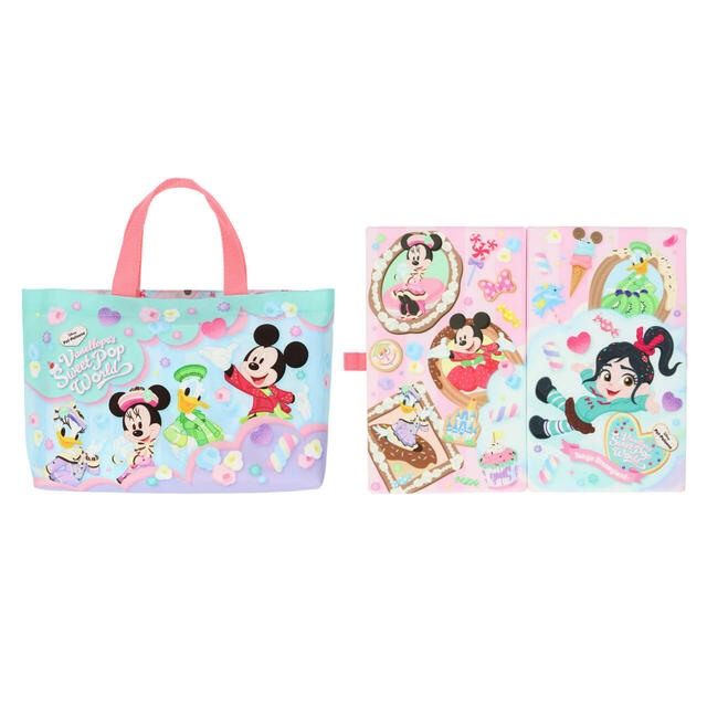 ポータブルクッション 2,600円｜ディズニー・パルパルーザ「ヴァネロペのスウィーツ・ポップ・ワールド」スペシャルグッズ｜販売店舗：東京ディズニーランド「ディズニー＆カンパニー」｜発売日：2025年1月14日（火）