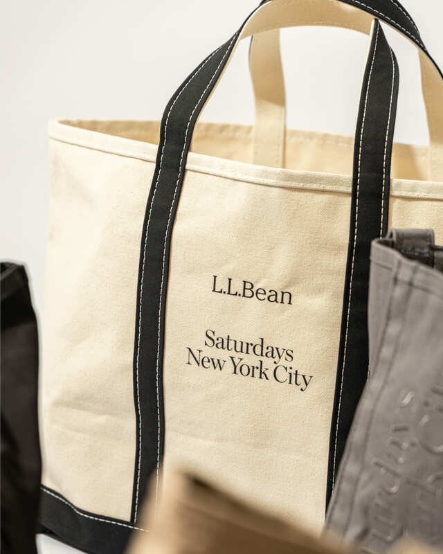【L.L.Bean×Saturdays NYC】汎用性と機能性に優れた、クオリティ間違いなしのトートバッグが登場