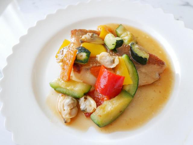 無印良品『フライパンで作るミールキット』白身魚のアクアパッツァ