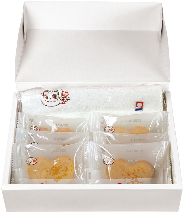 「母の日 ハートのフィナンシェ（6個入）」＜価格：2,300円（税込）＞【お母さんありがとう！不二家“母の日限定スイーツ”のWEB予約がスタート！ペコちゃんのエコバッグ付き「ハートのフラワーケーキ」も登場！】