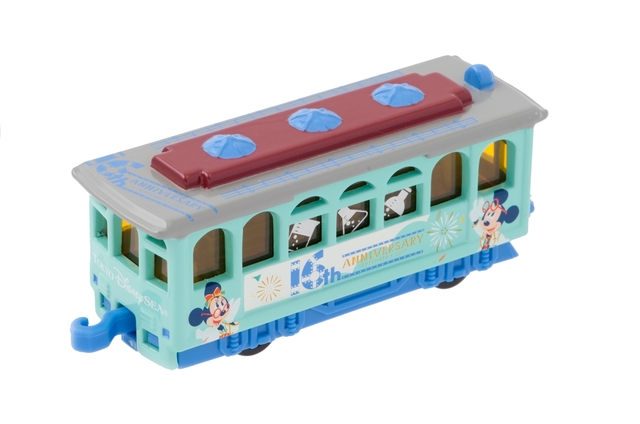トミカ 1,200円｜高さ約3×幅約2.5×長さ約7cm｜エンポーリオ｜東京ディズニーシー16thアニバーサリーグッズ