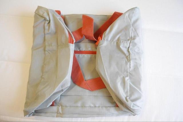 【リトルミイ大型ボストン】コンパクトに折りたたんで収納すると…