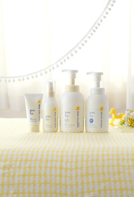 『ママ＆キッズ』のベビーラインは新米ママでも簡単＆安心にケアできます。