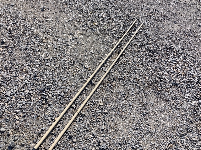 【ワークマン レジストスクエアタープ】ポールは最大高さ231cmになります