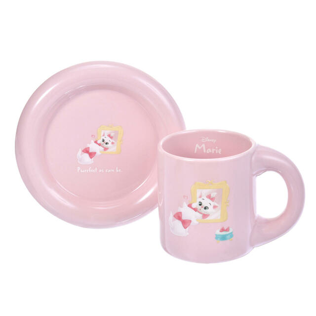マリー おしゃれキャット マグカップ・プレート セット DISNEY FLUFFY ANIMAL3,800円