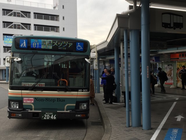 飯能駅から直通バスが出ている