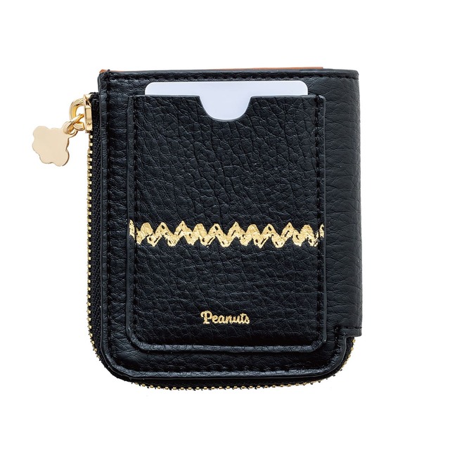 【『SNOOPY YEAR OF THE SNAKE COMPACT WALLET BOOK BLACK』（宝島社）】ユニセックスで使えそう！