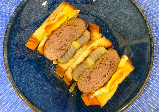 ボリュームたっぷりサンド！