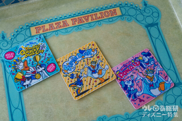 プラザパビリオン・レストラン「スパークリングゼリードリンク（トロピカルフルーツ＆オレンジ）、スーベニアコースター付き」