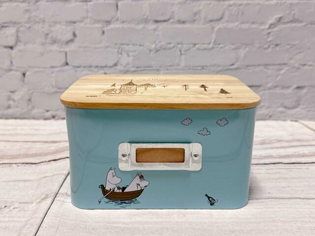 【カルディ／ムーミン ウッドリッド スクエアティン】税込1,188円