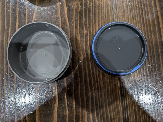 【サーモス ステンレスランチジャー 約1.3合】おかず容器の容量は0.4Lです