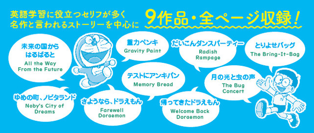 『ドラえもんどこでも英語』収録ストーリー