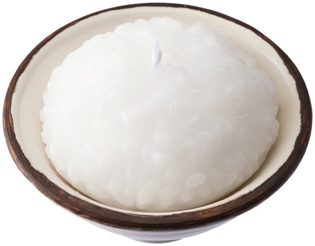 ごはんキャンドル　　（画像協力：カメヤマ株式会社）