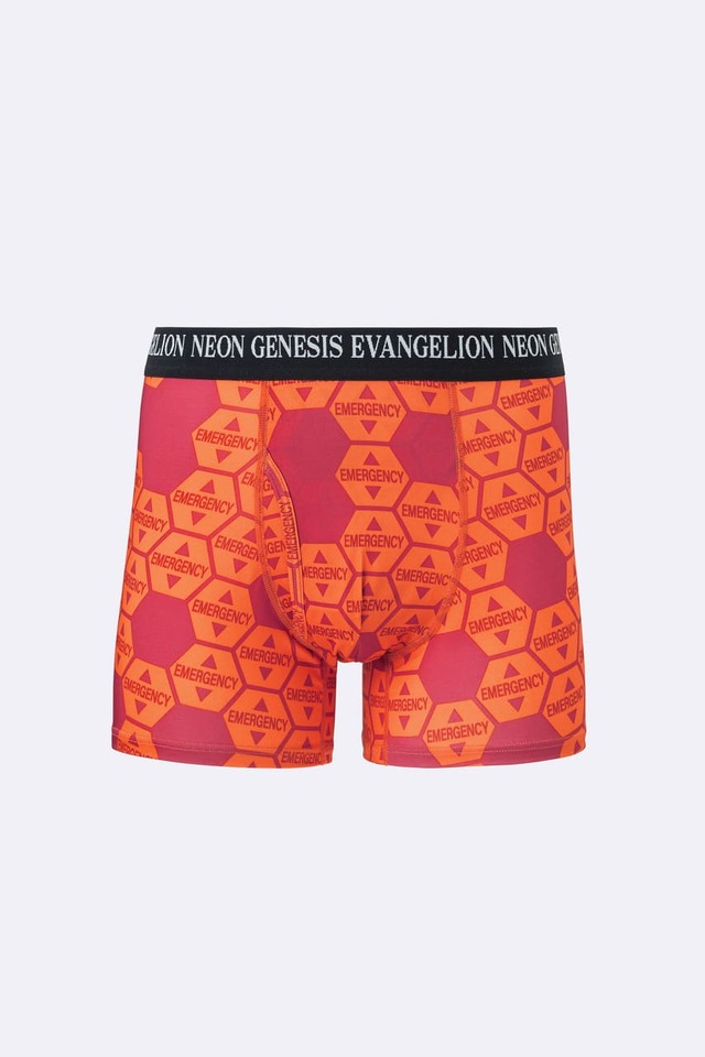 【GU『新世紀エヴァンゲリオン』スペシャルコレクション】「スタイルドライボクサーパンツ EVANGELION」カラー: 15 RED　590円