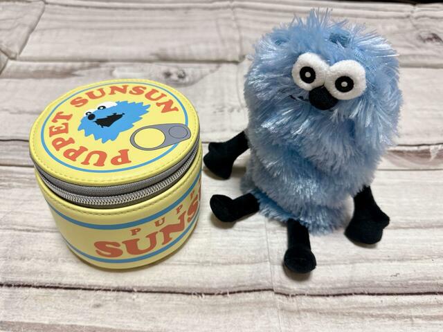 【GU×パペットスンスン】ポーチを並べて置くだけで癒し効果抜群!