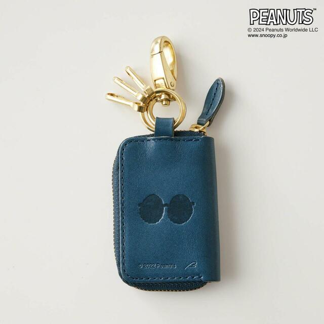 【ベルメゾン】栃木レザー製スマートキーケース〔日本製〕「スヌーピー｜￥5,490 （税込）　© 2024 Peanuts Worldwide LLC